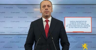 Петрушевски: Заев и Филипче му нуделе помош за судската постапка на др. Жан Митрев во замена за неговата болница