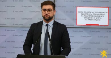 Манасиевски: ССМ и Слободан Трендафилов одбиле 40% покачување на платите во следните 2 години на штета на работниците