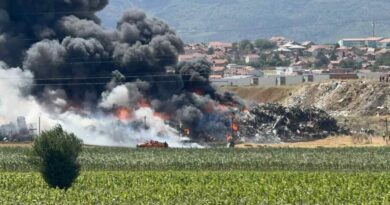 Заврши истрагата за запалениот отпад во Визбегово, обвинети три физички и едно правно лице
