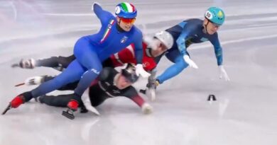 Луда завршница на натпревар во лизгање: Последниот победи, а еден лизгаше назачки