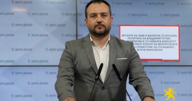 Лефков: Врските на Заев и Филипче со руската политика на Владимир Путин, се потврдува и со нивната блискост со почесниот конзул на Белорусија и близок соработник на Лукашенко, Борче Марковски