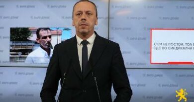 Петрушевски: ССМ не постои, тоа е само СДС во синдикални маички