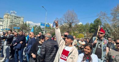 ВМРО-ДПМНЕ: Денешниот протест покажа дека е само една заедничка парада на СДС и ССМ со која ги лажат работниците дека се залагаат за повисоки плати