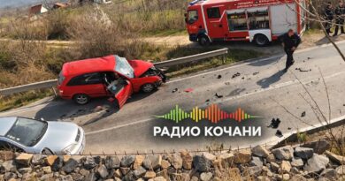 Трагедија на патот Виница-Кочани: Едно лице загина, повеќе повредени во тежок судир на две возила