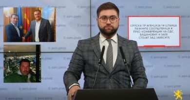 Манасиевски: Српска ПР агенција ги штанца лажните соопштенија и прес-конференции на СДС, Башановиќ и Заев стојат зад завесите