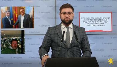 Манасиевски: Српска ПР агенција ги штанца лажните соопштенија и прес-конференции на СДС, Башановиќ и Заев стојат зад завесите