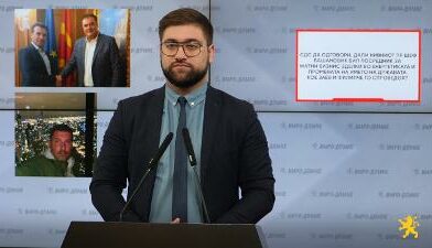 Манасиевски: СДС да одговори, дали нивниот ПР шеф Башановиќ бил посредник за матни бизнис зделки во енергетиката и промената на името на државата кое Заев и Филипче го спроведоа?