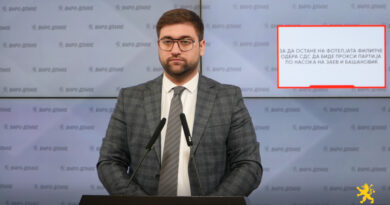 Манасиевски: За да остане на фотелјата Филипче одбра СДС да биде прокси партија по насока на Заев и Башановиќ
