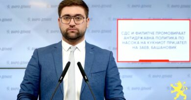 Манасиевски: СДС и Филипче промовираат антидржавна политика по насока на куќниот пријател на Заев, Башановиќ