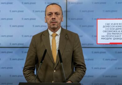 Петрушевски: СДС и ДУИ во Тетово донесоа измени во ДУП со кои директно му овозможија бизнис од 200 милиони евра на прорускиот бизнисмен Миодраг Давидовиќ – Дака