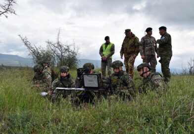 Oценувачки тим и НАТО-монитори на армиската вежба „Блесок 26“ на Криволак