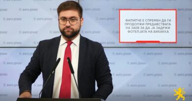 Манасиевски: Филипче е спремен да ги продолжи предавствата на Заев за да ја задржи фотелјата на Бихаќка