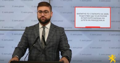 Манасиевски: Филипче по стапките на Заев, подготвен да ги исполни бугарските барања на штета на Македонија