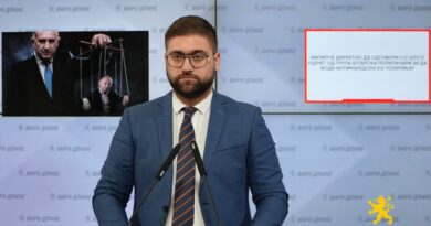 Манасиевски: Филипче директно да одговори со што е уценет од група бугарски политичари за да води антимакедонска политика?