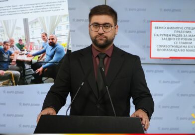 Манасиевски: Венко Филипче специјалниот пратеник на Румен Радев за Македонија заедно со Рубин Земон се главни соработници на бугарската пропаганда во Македонија