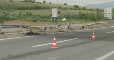 Возачот на камионот кој предизвика сообраќајка на скопската обиколница оди во притвор