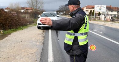 Голема полициска акција: Приведени 15 возачи низ Македонија