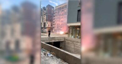 Се запали инсталацијата на нова зграда во Кисела Вода, имало подземни експлозии