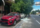 Пожар пред бугарската амбасада во Скопје: Опожарени два автомобили