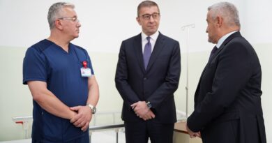 Мицкоски: Целосно е реконструирано и пуштено во употреба одделението за Трауматологија во стара Градска болница
