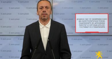 Петрушевски: Додека СДС се занимава како да ќари политички поени, надлежните во државава работат и ситуацијата во Гостивар се стабилизира