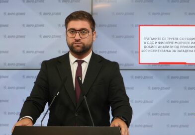 Манасиевски: Граѓаните се труеле со години, а СДС и Филипче молчеле иако добиле анализи од приближно 400 испитувања за загадена вода