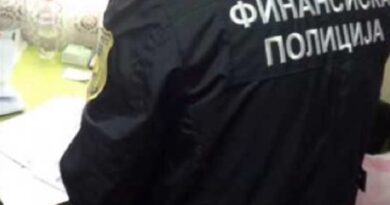 Финансиската полиција поднесе кривична пријава за даночно затајување тешко над 12,6 милиони денари
