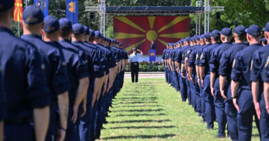 Македонската полиција засилена со 496 нови службеници