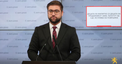 Манасиевски: Децата на Филипче се децата на предавникот Заев, талогот од СДС исплива на површина