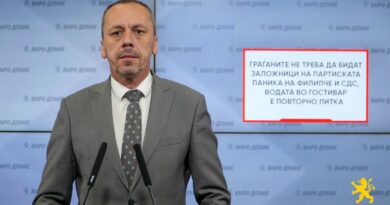 Петрушевски: Граѓаните не треба да бидат заложници на партиската паника на Филипче и СДС, водата во Гостивар е повторно питка