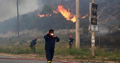 На грчки остров избувнаа два пожари — двајца загинати и стотици евакуирани