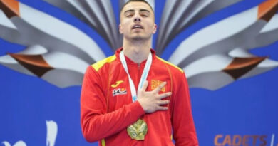 Македонската химна одекна во Таранто – Белистојановски го донесе првото злато за Македонија