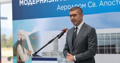 Мицкоски од Охрид: Пуштен е во употреба реконструираниот аеродром „Св. Апостол Павле“