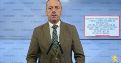 Петрушевски: Филипче прозборе за криминал тежок 37 милиони евра за пратеничка од СДС, го охрабруваме да објави и други вакви случаи затоа што веруваме дека ги има уште во неговите редови