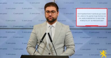 Манасиевски: Некредибилниот Барбов да каже на јавноста дали под притисок на Заев и Филипче го изготви извештајот за Михаилова?