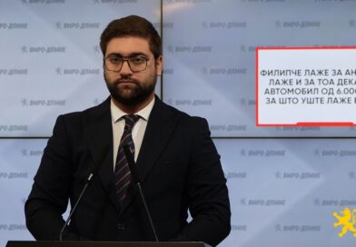 Манасиевски: (ФОТО + ВИДЕО) Филипче лаже за анкетите, лаже и за тоа дека има автомобил од 6.000 евра, за што уште лаже Венко?