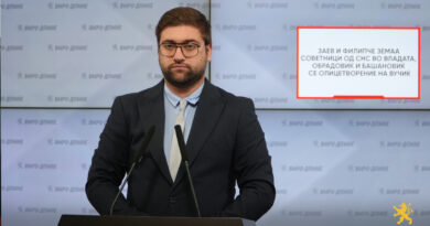 Манасиевски: Заев и Филипче земаа советници од СНС во владата, Обрадовиќ и Башановиќ се олицетворение на Вучиќ